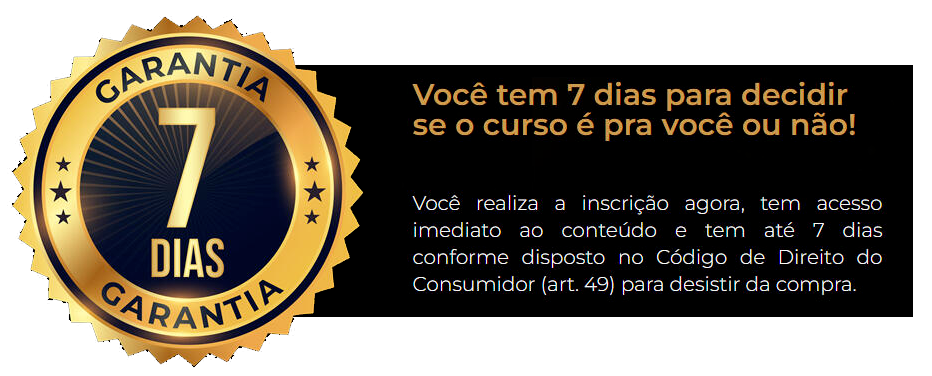 garantia de 7 dias